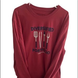 Life is good long sleeve XXL new design "Diversified Portfolio"